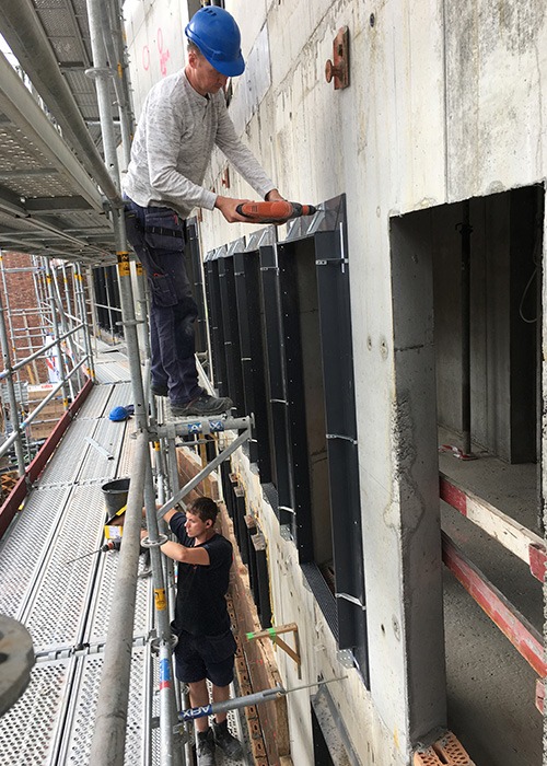 Prefab ook voor niet-standaard raamopbouw!